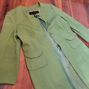 Apostrophe brand green jacket. Adorable cut and color. Size Medium.